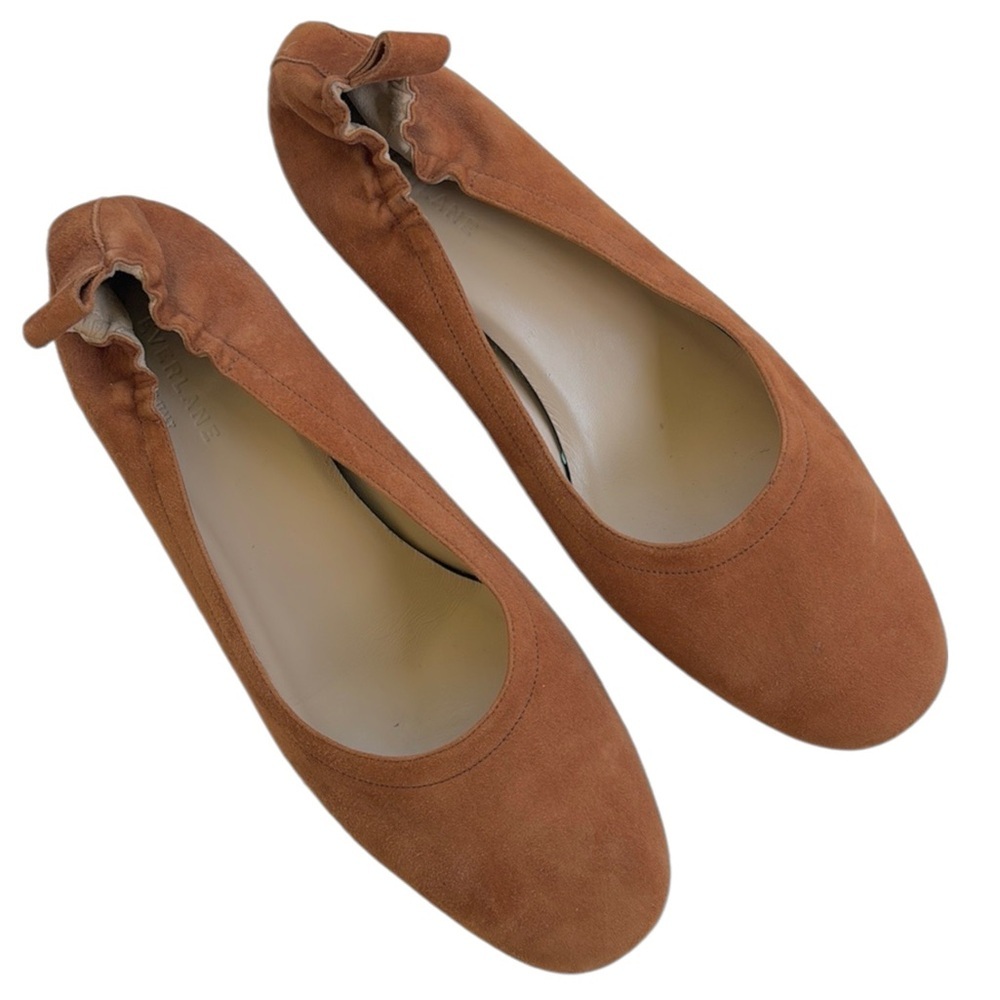 Everlane Women's Tan Block Heel Shoes - Picture 6 of 11